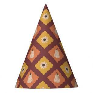 Chapeaux De Fêtes Casquette du Motif du Diamond de l'automne