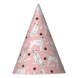 Chapeaux De Fêtes Casquette du parti Dalmatien Paws and Bones