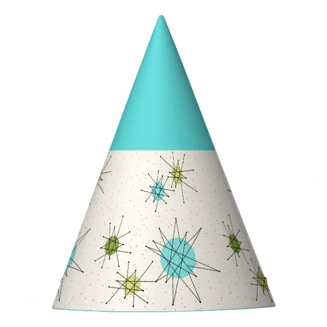 Chapeaux De Fêtes Casquette du parti Iconic Atomic Starbursts (Devant)