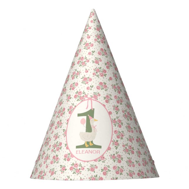 Chapeaux De Fêtes Casquette du parti "One Silly Goose" (Devant)