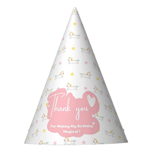 Chapeaux De Fêtes Casquette du parti Unicorn (Devant)