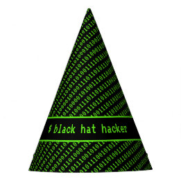 Chapeaux De Fêtes Casquette noir Hacker plus facile Halloween costum