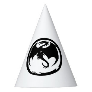 Chapeaux De Fêtes Casquettes blancs du Black Dragon