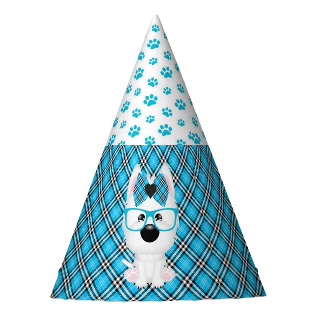 Chapeaux De Fêtes Casquettes bleus de fête d'anniversaire d'Aqua de (Devant)
