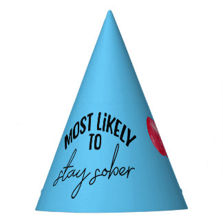 Chapeaux De Fêtes Casquettes de la fête des adultes, Sober