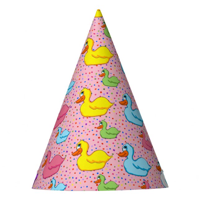 Chapeaux De Fêtes Casquettes de la Fête des petits et grands canards (Devant)
