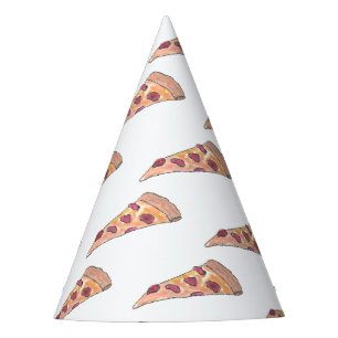 Chapeaux De Fêtes Casquettes de la "Pizza Party"