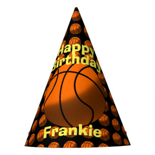 Chapeaux De Fêtes Casquettes de papier de basket-ball