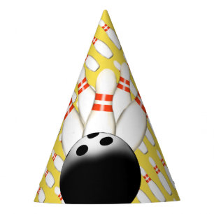 Chapeaux De Fêtes Casquettes de papier de bowling