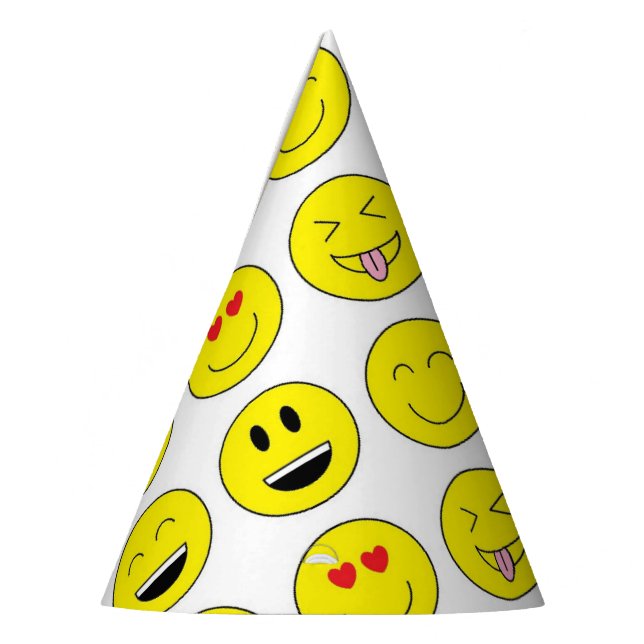 Chapeaux De Fêtes Casquettes de partie de "Emojis" (Gauche)