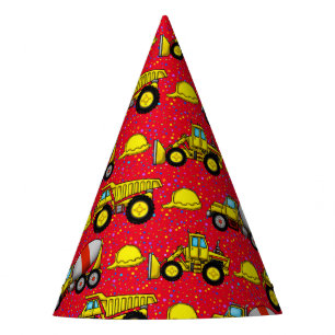 Chapeaux De Fêtes Casquettes de partie de papier de chantier de