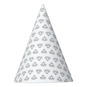 Chapeaux De Fêtes Casquettes du Motif Diamond