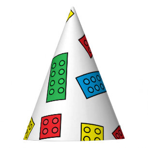 Chapeaux De Fêtes Casquettes du parti "Building Blocks"