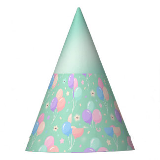 Chapeaux De Fêtes Casquettes du Pastel Green Anniversaire de enfant