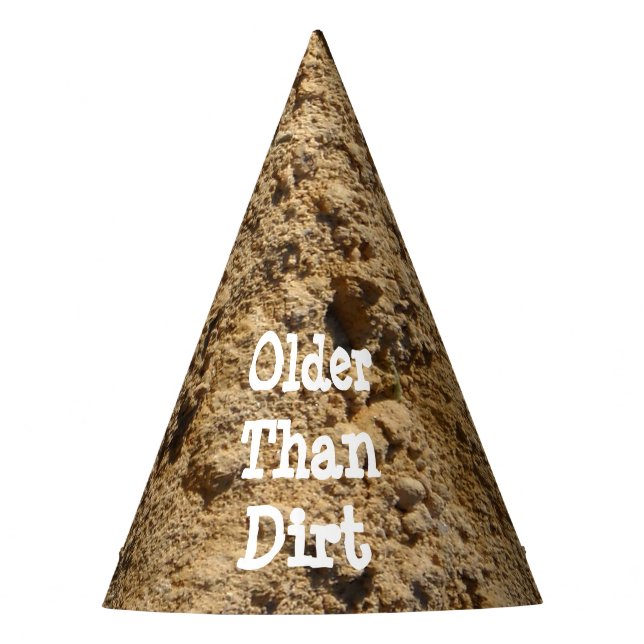 Chapeaux De Fêtes Casquettes plus âgés que les Dirt (Devant)