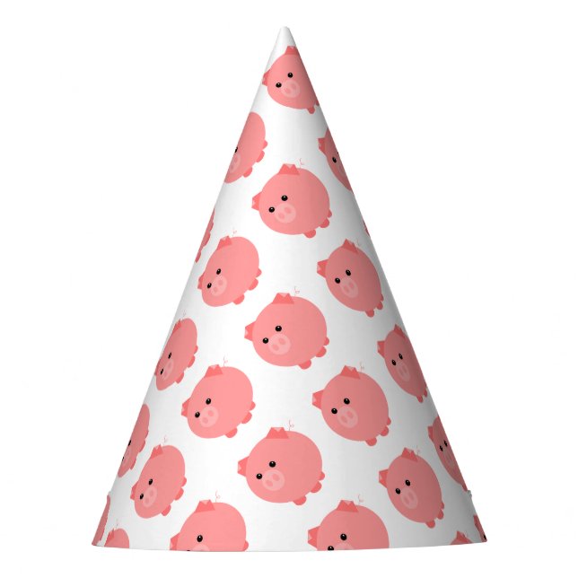 Chapeaux De Fêtes Casquettes potelés mignons de partie de porc (Devant)