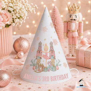 Chapeaux De Fêtes Casse-Noisette Rose Hiver Merveilleux 1er 2ème Ann