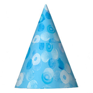 Chapeaux De Fêtes Cercles d'hiver : Pois Abstraits.