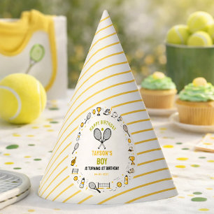 Chapeaux De Fêtes C'est l'anniversaire de Game Time Tennis - Fun Kid