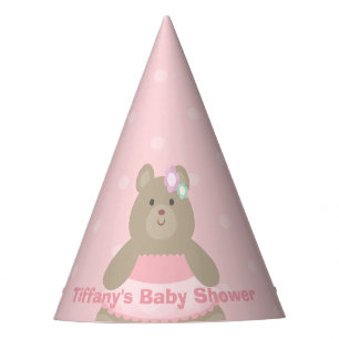 Chapeaux De Fêtes C'est un baby shower rose élégant mignon de CUB