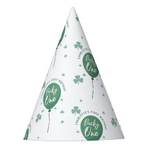 Chapeaux De Fêtes Chanceux premier anniversaire Saint-Patrick Trèfle