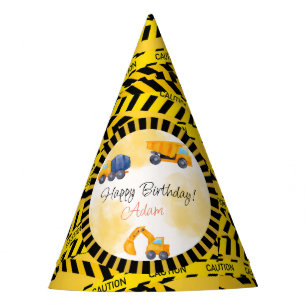 Chapeaux De Fêtes Chariot de construction Anniversaire