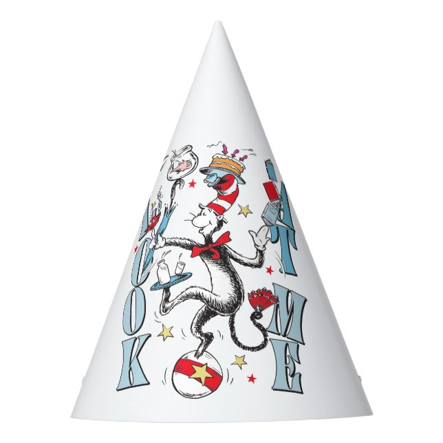 Chapeaux De Fêtes Chat dans le Casquette | Regarde-moi (Devant)