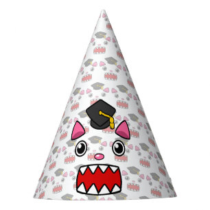 Chapeaux De Fêtes Chat de diplômes supérieurs