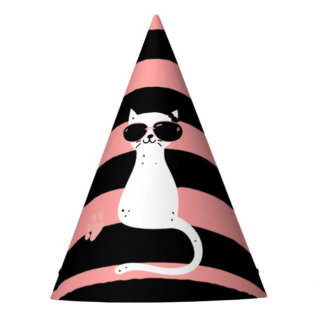Chapeaux De Fêtes Chaton je casquette d'anniversaire (Devant)