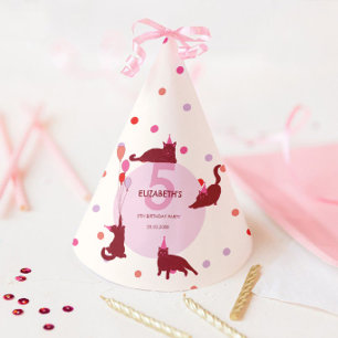 Chapeaux De Fêtes Chats Drôles Anniversaire Parfait