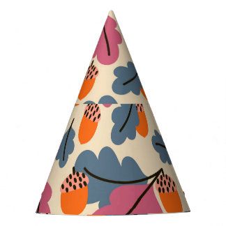 Chapeaux De Fêtes Chêne d'automne : Feuilles et Motifs d'Acorns