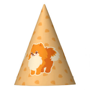 Chapeaux De Fêtes Chien mignon Kawaii Pomeranian