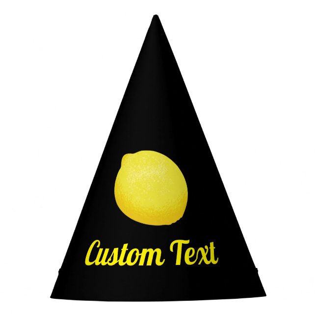 Chapeaux De Fêtes Citron (Devant)
