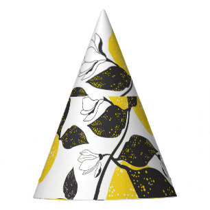 Chapeaux De Fêtes Citrons Citrus, Vintage Été Sans Fil.