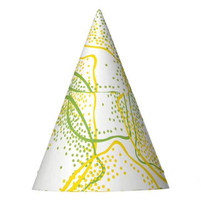Chapeaux De Fêtes Citrons et Limes : Motif frais. (Devant)