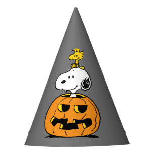 Chapeaux De Fêtes Citrouille Snoopy & Woodstock