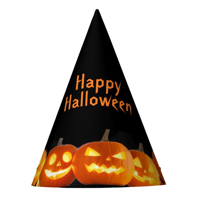 Chapeaux De Fêtes Citrouilles d'Halloween (Devant)