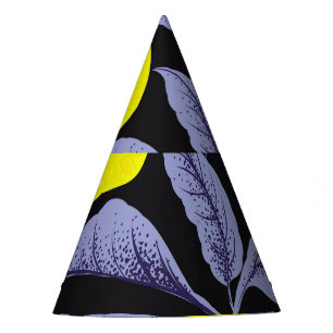 Chapeaux De Fêtes Citrus de citron, design vintage botanique.