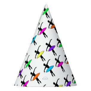 Chapeaux De Fêtes Classe de danse Ballerina Neon Ballet Dancers