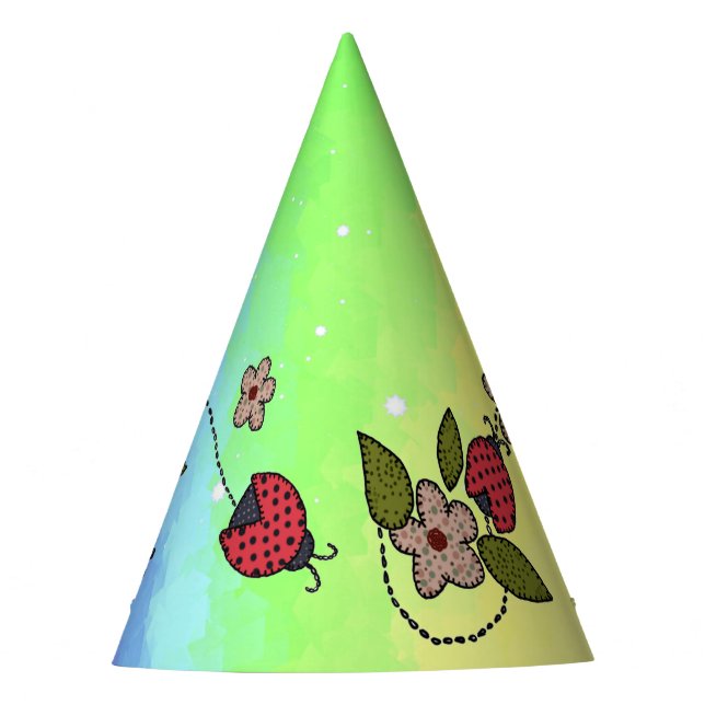 Chapeaux De Fêtes Coccinelle (Devant)