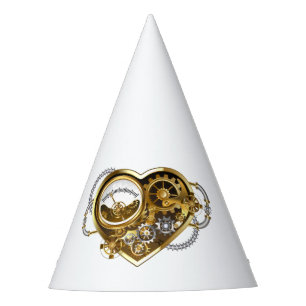 Chapeaux De Fêtes Coeur vapeur avec un manomètre