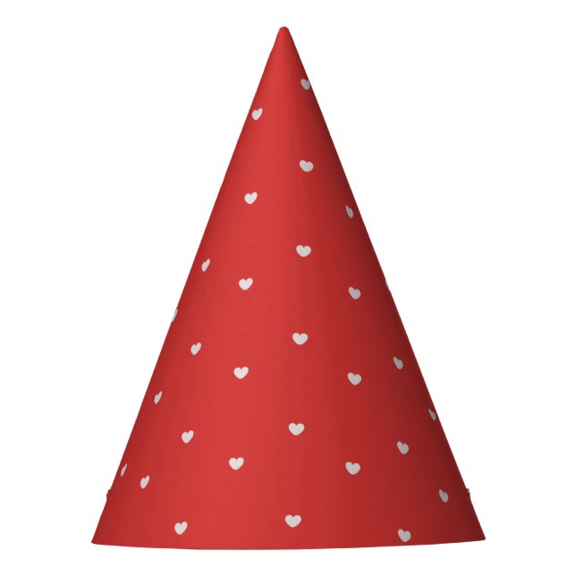 Chapeaux De Fêtes Coeurs minuscules (Devant)