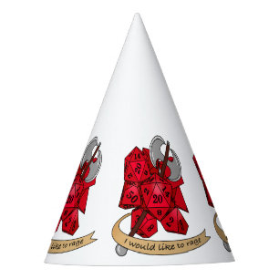 Chapeaux De Fêtes Conception de dés barbares