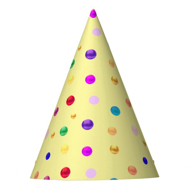 Chapeaux De Fêtes Confetti multicolore (Devant)