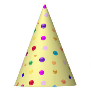 Chapeaux De Fêtes Confettis multicolores