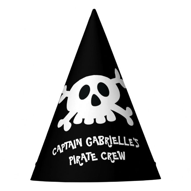 Chapeaux De Fêtes Cool Crossbone Pirate Party Casquette (Devant)