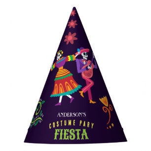 Chapeaux De Fêtes Costume d'Halloween Coloré Party De los Muertos