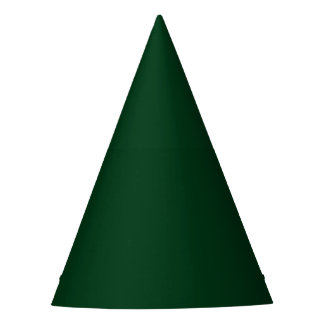 Chapeaux De Fêtes Couleur solide vert foncé