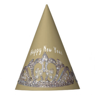 Chapeaux De Fêtes Couronne de fête Nouvel An à impression de diadème