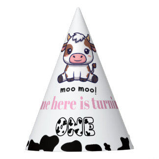 Chapeaux De Fêtes Cow Theme First Birthday